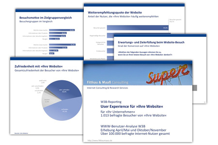 W3B User Experience Reporting